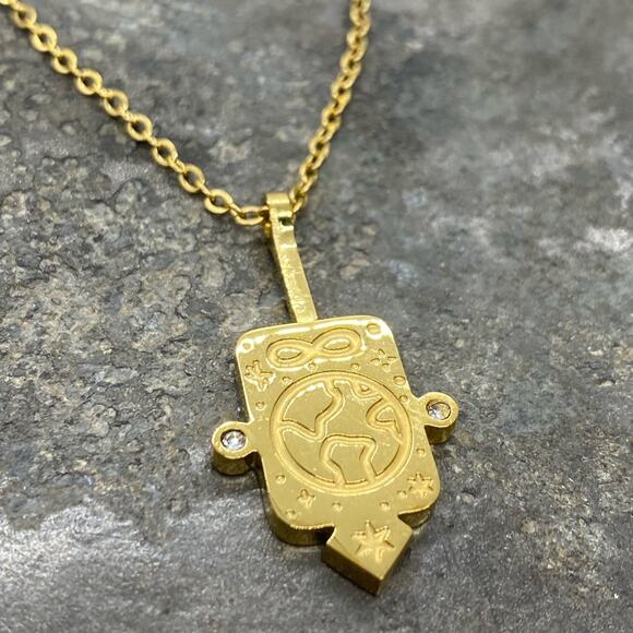 NEW Vintage Style World Tarot Pendant Layering Necklace - Picture 7 of 8